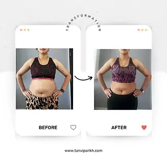 Arpita (34 years, Mom of twin toddlers, Seattle USA)'s transformation